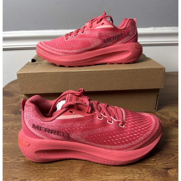 Merrell Morphlite Trail Running Shoes Women's Lightweight Blossom Mesh Size 7.5 - Picture 4 of 9